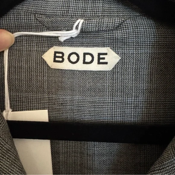 NEW | BODE Grey Shirt Jacket - Picture 6 of 13